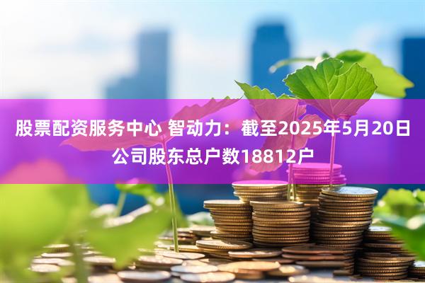 股票配资服务中心 智动力：截至2025年5月20日公司股东总户数18812户